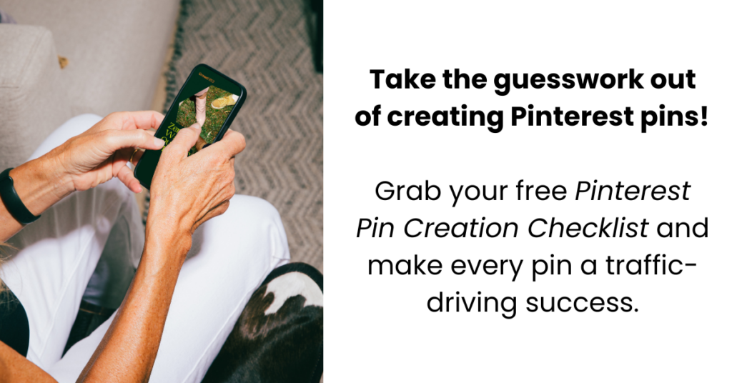 pinterst pin creation checklist